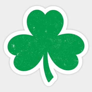 Vintage Shamrock - St. Patricks Day Sticker